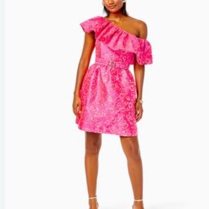 Lilly Pulitzer one shoulder Shannie Dress!  NWT